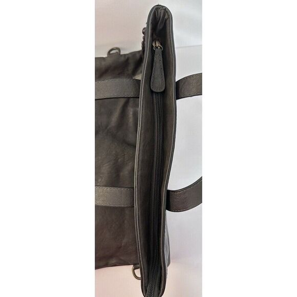 Mona B Upcycled Canvas Bag - Picture 10 of 11